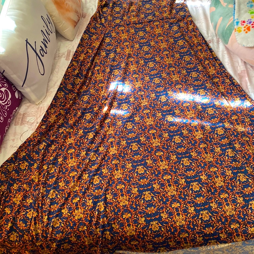 Long fall skirt